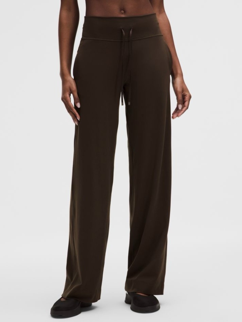 lululemon Groove High-rise Wide-Leg Pants in walnut crunch